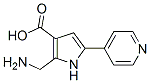 1H-Pyrrole-3-carboxylic acid, 2-(aminomethyl)-5-(4-pyridinyl)- CAS#: 947327-55-1