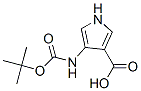 1H-Pyrrole-3-carboxylic  acid,  4-[[(1,1-dimethylethoxy)carbonyl]amino]- CAS#: 903094-22-4