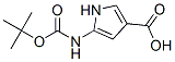 1H-Pyrrole-3-carboxylic  acid,  5-[[(1,1-dimethylethoxy)carbonyl]amino]- CAS#: 903094-18-8