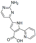 1H-Pyrrole-3-carboxylic acid, 5-(2-amino-4-pyrimidinyl)-2-(2-pyridinyl)- CAS#: 951784-31-9