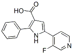 1H-Pyrrole-3-carboxylic acid, 5-(3-fluoro-4-pyridinyl)-2-phenyl- CAS#: 951784-01-3