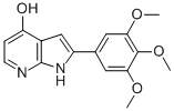 1H-Pyrrolo[2,3-b]pyridin-4-ol, 2-(3,4,5-trimethoxyphenyl)- CAS#: 913698-77-8
