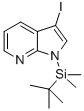 1H-Pyrrolo[2,3-b]pyridine, 1-[(1,1-dimethylethyl)dimethylsilyl]-3-iodo- CAS#: 918524-22-8