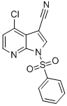 1H-Pyrrolo[2,3-b]pyridine-3-carbonitrile, 4-chloro-1-(phenylsulfonyl)- CAS#: 920965-86-2