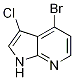 1H-Pyrrolo[2,3-b]pyridine, 4-broMo-3-chloro- CAS#: 943323-92-0