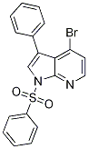 1H-Pyrrolo[2,3-b]pyridine, 4-broMo-3-phenyl-1-(phenylsulfonyl)- CAS#: 943322-46-1