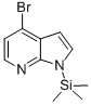 1H-Pyrrolo[2,3-b]pyridine, 4-bromo-1-(trimethylsilyl)- CAS#: 934388-23-5