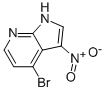 1H-Pyrrolo[2,3-b]pyridine, 4-bromo-3-nitro- CAS#: 943323-63-5