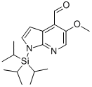 1H-Pyrrolo[2,3-b]pyridine-4-carboxaldehyde, 5-methoxy-1-[tris(1-methylethyl)silyl]- CAS#: 926004-76-4