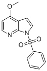 1H-Pyrrolo[2,3-b]pyridine, 4-methoxy-1-(phenylsulfonyl)- CAS#: 916574-87-3