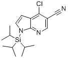 1H-Pyrrolo[2,3-b]pyridine-5-carbonitrile, 4-chloro-1-[tris(1-methylethyl)silyl]- CAS#: 920966-01-4
