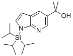 1H-Pyrrolo[2,3-b]pyridine-5-methanol, a,a-dimethyl-1-[tris(1-methylethyl)silyl]- CAS#: 918523-63-4