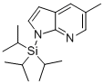 1H-Pyrrolo[2,3-b]pyridine, 5-methyl-1-[tris(1-methylethyl)silyl]- CAS#: 918523-66-7
