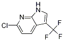 1H-Pyrrolo[2,3-b]pyridine, 6-chloro-3-(trifluoroMethyl)- CAS#: 932406-36-5