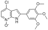 1H-Pyrrolo[2,3-b]pyridine,4-chloro-2-(3,4,5-trimethoxyphenyl)-,7-oxide CAS#: 913698-80-3