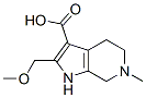 1H-Pyrrolo[2,3-c]pyridine-3-carboxylic  acid,  4,5,6,7-tetrahydro-2-(methoxymethyl)-6-methyl- CAS#: 927803-05-2