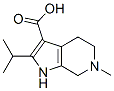 1H-Pyrrolo[2,3-c]pyridine-3-carboxylic  acid,  4,5,6,7-tetrahydro-6-methyl-2-(1-methylethyl)- CAS#: 927803-07-4