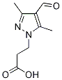 1H-pyrazole-1-propanoic acid, 4-formyl-3,5-dimethyl- CAS#: 949020-61-5