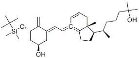 (1R,3S,Z)-3-(tert-butyldiMethylsilyloxy)-5-((E)-2-((1R,3aS,7aR)-1-((R)-6-hydroxy-6-Methylheptan-2-yl)-7a-Methyldihydro-1H-inden-4(2H,5H,6H,7H,7aH)-ylidene)ethylidene)-4-Methylenecyclohexanol CAS#: 98728-26-8