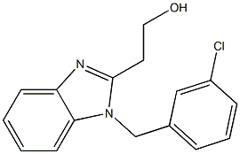 2-[1-(3-chlorobenzyl)-1H-benzimidazol-2-yl]ethanol CAS#: 941823-66-1