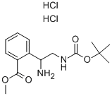 2-(1-AMINO-2-TERT-BUTOXYCARBONYLAMINO-ETHYL)-BENZOIC ACID METHYL ESTER DIHYDROCHLORIDE CAS#: 939760-44-8