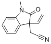 2-(1-METHYL-2-OXO-3-VINYLINDOLIN-3-YL)ACETONITRILE CAS#: 947184-95-4