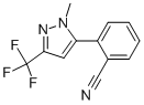 2-[1-Methyl-3-(trifluoromethyl)-1H-pyrazol-5-yl]benzonitrile CAS#: 910037-17-1
