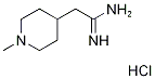 2-(1-methylpiperidin-4-yl)ethanimidamide(SALTDATA: 1.2HCl 0.25H2O 0.05C2H5OH) CAS#: 915924-71-9