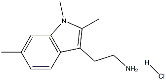 [2-(1,2,6-trimethyl-1H-indol-3-yl)ethyl]amine hydrochloride CAS#: 929964-52-3