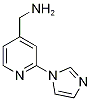 [2-(1h-imidazol-1-yl)pyridin-4-yl]methylamine CAS#: 953731-28-7