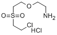 2-[2-(2-Chloroethl)sulfonyl]ethoxyethanamine hydrochloride CAS#: 98231-71-1