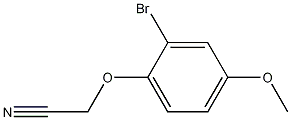 2-(2-Bromo-4-methoxyphenoxy)acetonitrile CAS#: 951918-37-9