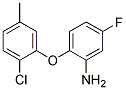 2-(2-CHLORO-5-METHYLPHENOXY)-5-FLUOROPHENYLAMINE CAS#: 946729-37-9