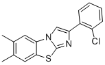 2-(2-CHLOROPHENYL)-6,7-DIMETHYLIMIDAZO[2,1-B]BENZOTHIAZOLE CAS#: 941831-86-3