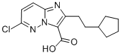 2-(2-CYCLOPENTYLETHYL)-6-CHLORO-IMIDAZO[1,2-B]PYRIDAZINE-3-CARBOXYLIC ACID CAS#: 914220-05-6