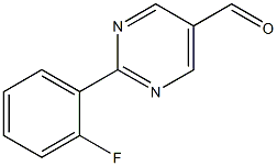 2-(2-Fluorophenyl)-pyrimidinecarboxaldehyde CAS#: 946707-17-1