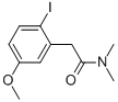 2-(2-IODO-5-METHOXY-PHENYL)-N,N-DIMETHYL-ACETAMIDE CAS#: 99540-20-2