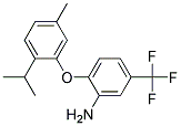 2-(2-ISOPROPYL-5-METHYLPHENOXY)-5-(TRIFLUOROMETHYL)ANILINE CAS#: 946682-74-2