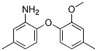 2-(2-METHOXY-4-METHYLPHENOXY)-5-METHYLPHENYLAMINE CAS#: 946773-92-8