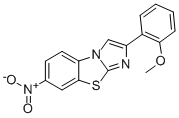 2-(2-METHOXYPHENYL)-7-NITROIMIDAZO[2,1-B]BENZOTHIAZOLE CAS#: 940394-09-2