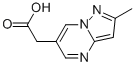 2-(2-METHYLPYRAZOLO[1,5-A]PYRIMIDIN-6-YL)ACETIC ACID CAS#: 933754-40-6