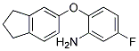 2-(2,3-DIHYDRO-1H-INDEN-5-YLOXY)-5-FLUOROPHENYLAMINE CAS#: 937596-45-7