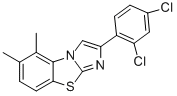 2-(2,4-DICHLOROPHENYL)-5,6-DIMETHYLIMIDAZO[2,1-B]BENZOTHIAZOLE CAS#: 940399-72-4