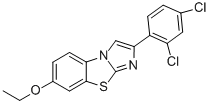 2-(2,4-DICHLOROPHENYL)-7-ETHOXYIMIDAZO[2,1-B]BENZOTHIAZOLE CAS#: 940393-82-8