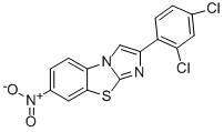 2-(2,4-DICHLOROPHENYL)-7-NITROIMIDAZO[2,1-B]BENZOTHIAZOLE CAS#: 940399-36-0