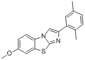 2-(2,5-DIMETHYLPHENYL)-7-METHOXYIMIDAZO[2,1-B]BENZOTHIAZOLE CAS#: 940399-09-7