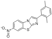 2-(2,5-DIMETHYLPHENYL)-7-NITROIMIDAZO[2,1-B]BENZOTHIAZOLE CAS#: 940399-40-6