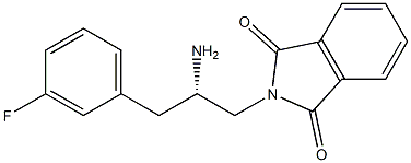 2-[(2S)-2-Amino-3-(3-fluorophenyl)propyl]-1H-isoindole-1,3(2H)-dione CAS#: 943325-38-0
