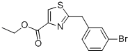 2-(3-BROMO-BENZYL)-THIAZOLE-4-CARBOXYLIC ACID ETHYL ESTER CAS#: 954241-25-9