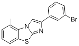 2-(3-BROMOPHENYL)-5-METHYLIMIDAZO[2,1-B]BENZOTHIAZOLE CAS#: 940394-29-6